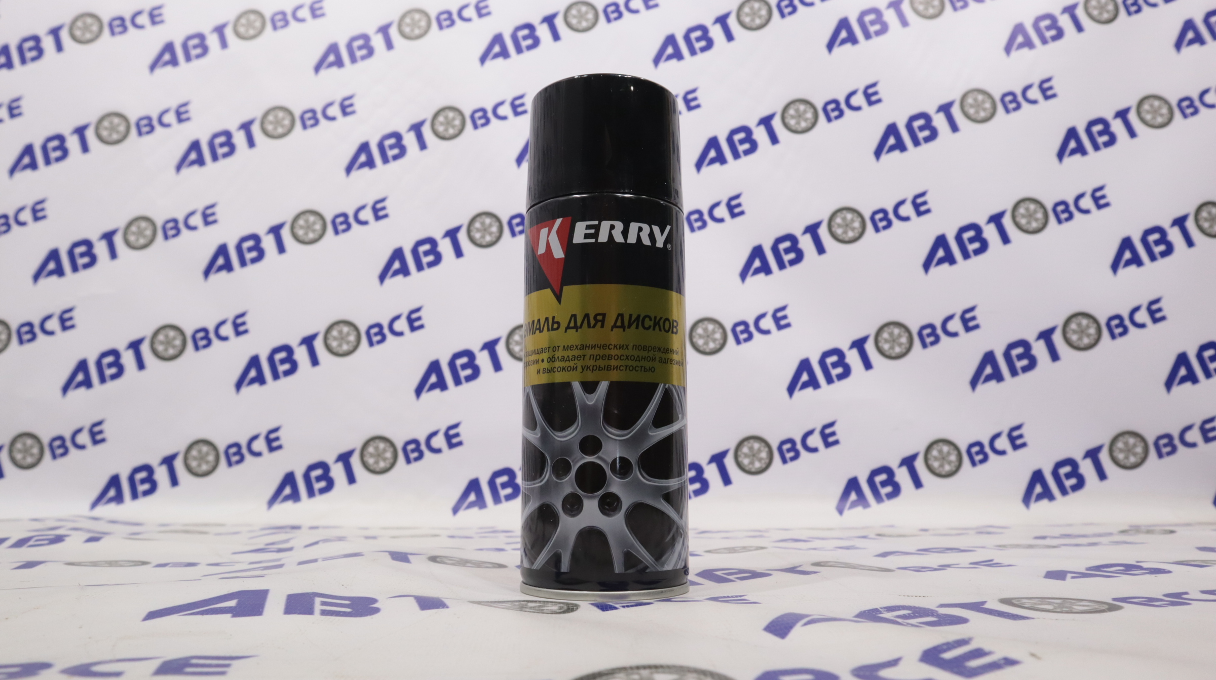 Аэрозоль (краска в баллонах) для дисков алюминиевая 520мл KERRY